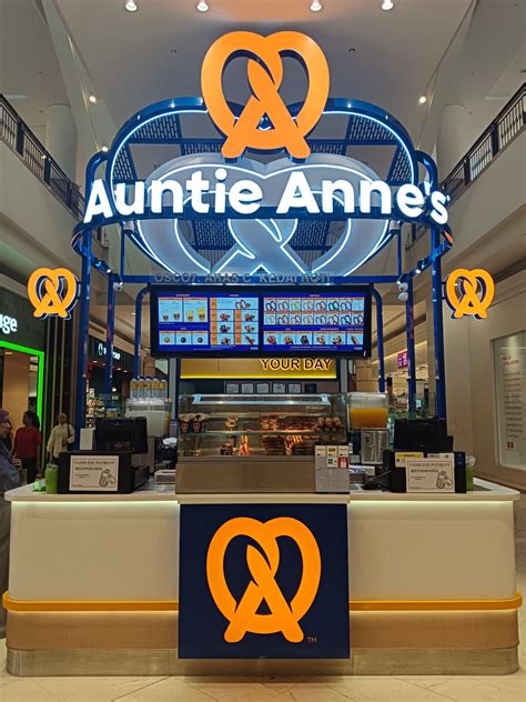 auntie anne's website.